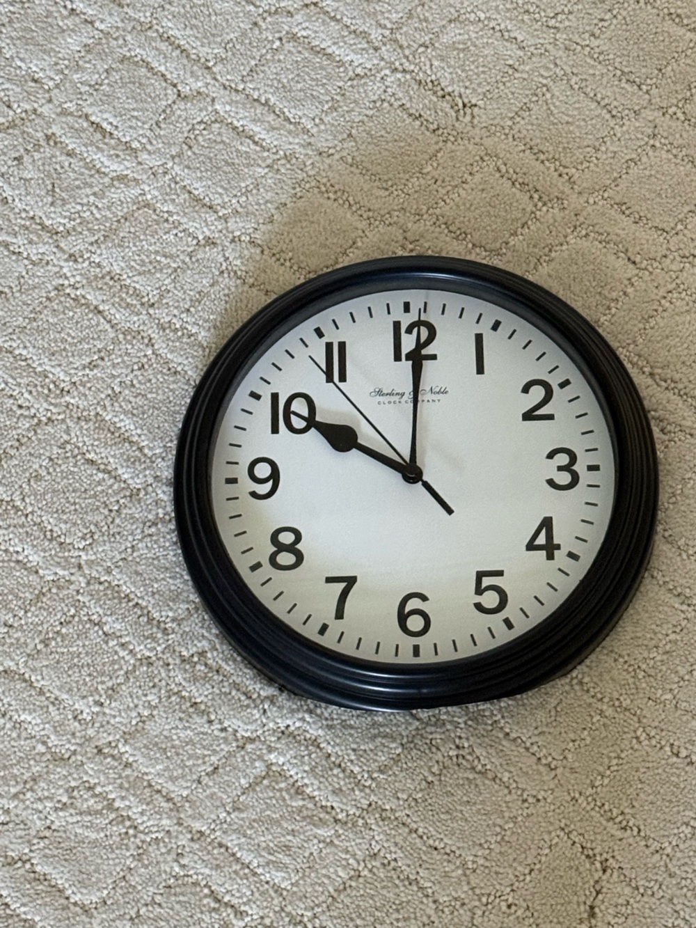 Analog Wall Clock 8 inch Battery Operated